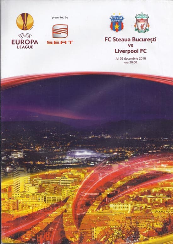 Steaua Bucharest v Liverpool FC